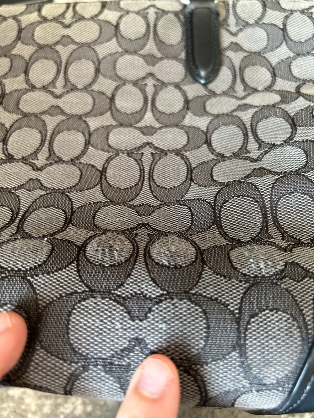 Coach Signature Canvas Kelsey Shoulder Bag - Picture 14 of 16
